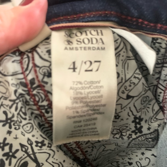 Scotch & Soda Women's Blue Jeans - Picture 7 of 7